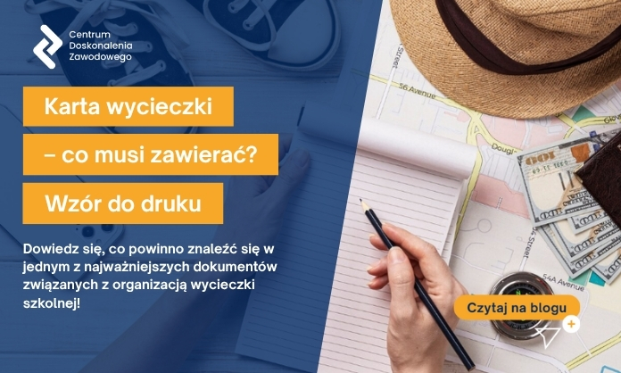 karta wycieczki szkolnej co musi zawierać wzór do druku