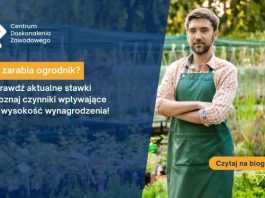 Ile zarabia ogrodnik na godzinę