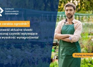 Ile zarabia ogrodnik na godzinę