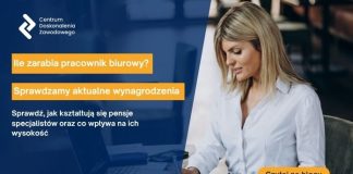 Ile zarabia pracownik biurowy Sprawdzamy aktualne stawki