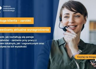 Obsługa klienta – zarobki