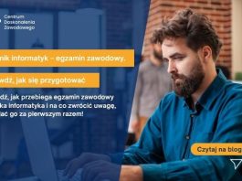 Technik informatyk – egzamin zawodowy.